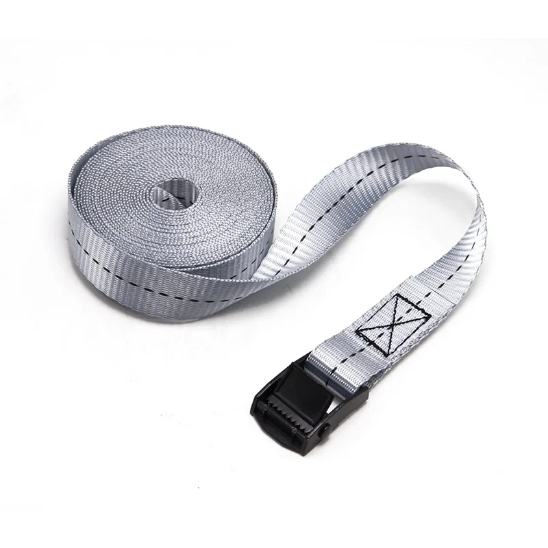 1 inch 550lbs break strength cinch strap with metal cam buckle