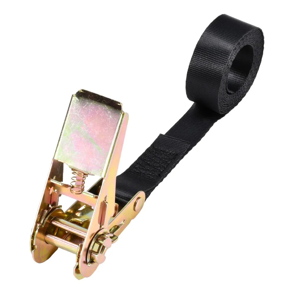 GS certified 1 inch endless ratchet strap with yellow zinc hardware