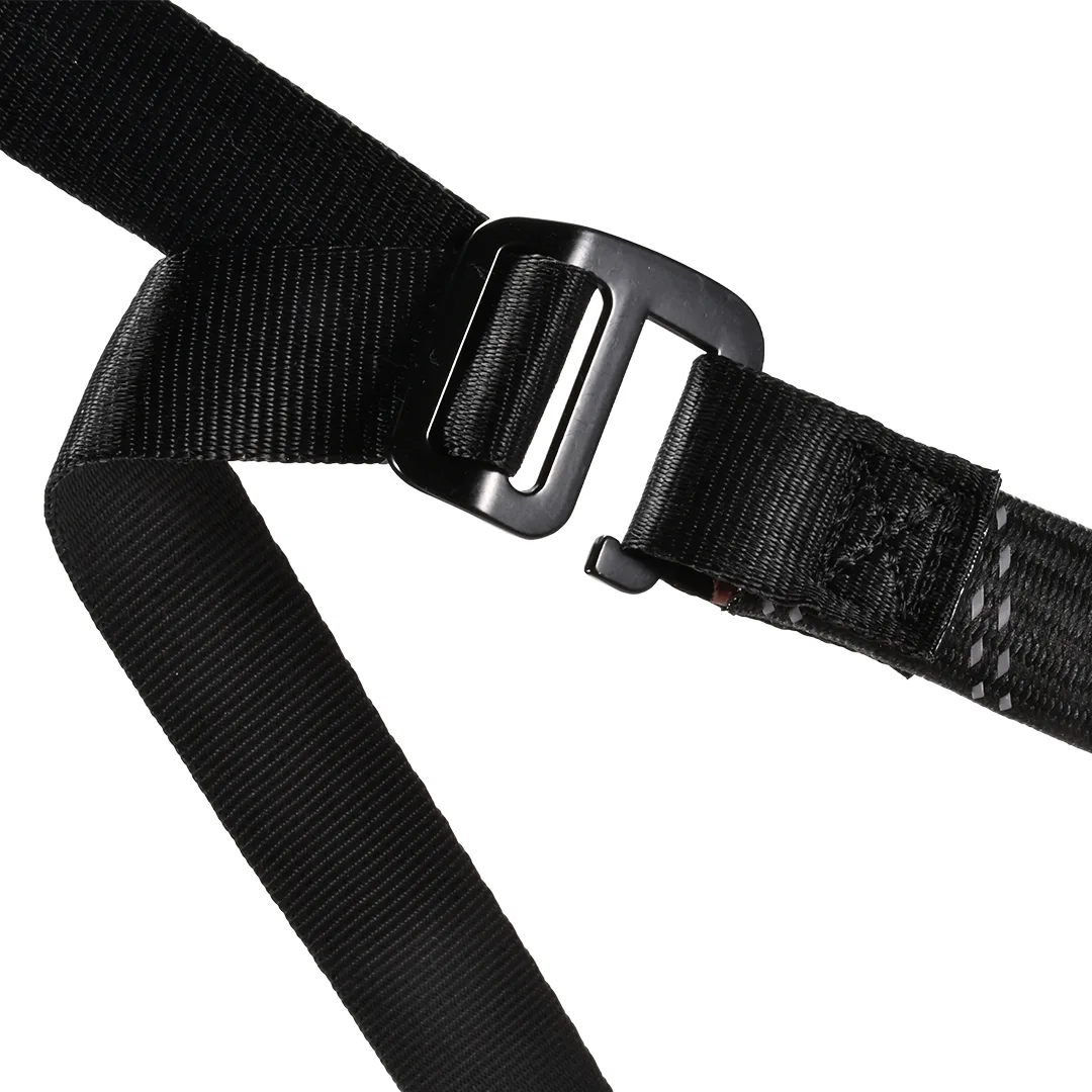 Elasticated motorcycle luggage tie down strap bungee alternative