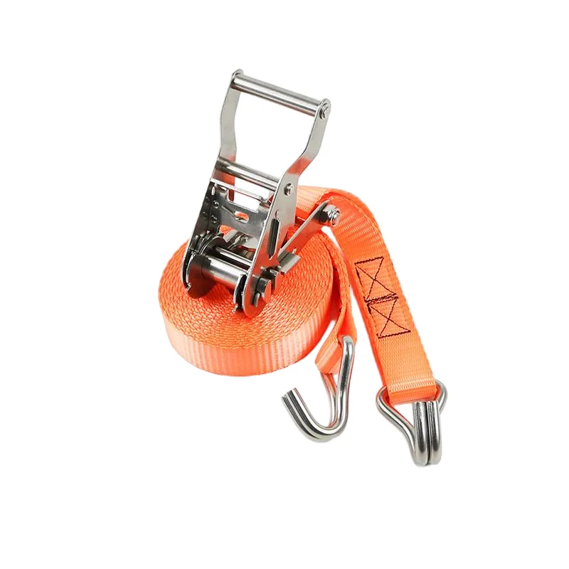 Complete heavy-duty marine cargo tie-down system for saltwater environments