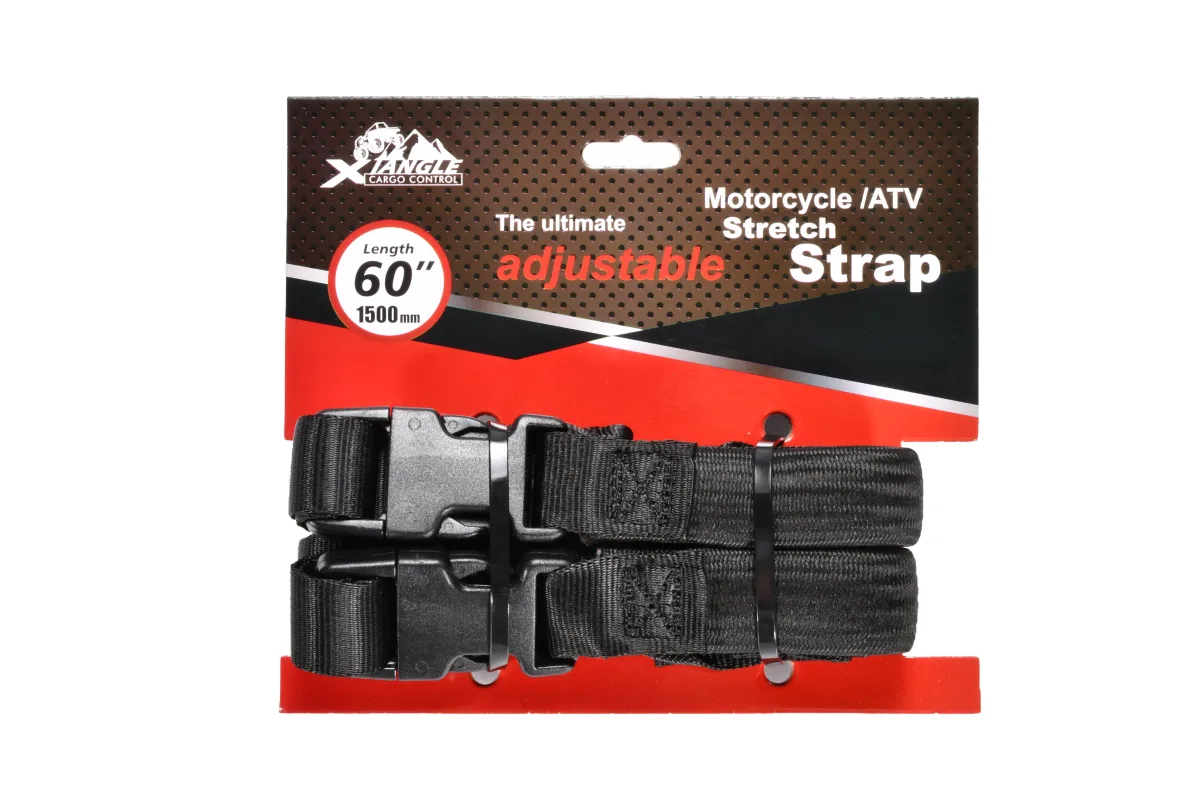 1 inch adjustable self-tensioning strap with buckle closure